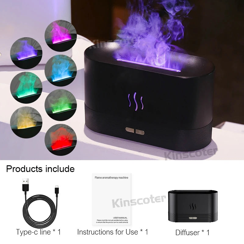 Purely You™ | Flame Aroma Diffuser & Humidifier