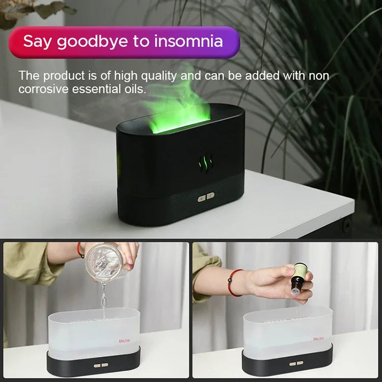 Purely You™ | Flame Aroma Diffuser & Humidifier
