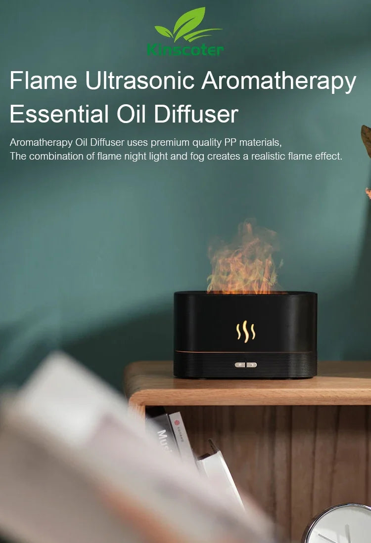 Purely You™ | Flame Aroma Diffuser & Humidifier