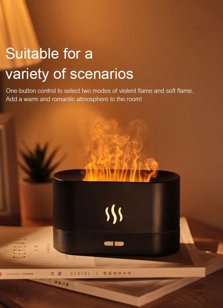 Purely You™ | Flame Aroma Diffuser & Humidifier